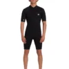 2 mm folie, flatlock, dragkedja bak, kortärmad Shorts-vågdräkt 2 mm folie, flatlock, dragkedja bak, kortärmad Shorts-vågdräkt