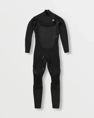 4/3 mm Absolute Natural+ Upcycler våtdräkt med svetsade sömmar och dragkedja på bröstet