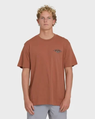 A/Div Arch Premium kortärmad stickad T-shirt