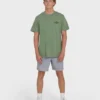 A/Div Arch Premium kortärmad stickad T-shirt