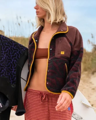 A/Div Popoyo Snap up Sherpa Fleece Jacket