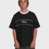 Bad Dog Precision kortärmad stickad T-shirt Bad Dog Precision kortärmad stickad T-shirt
