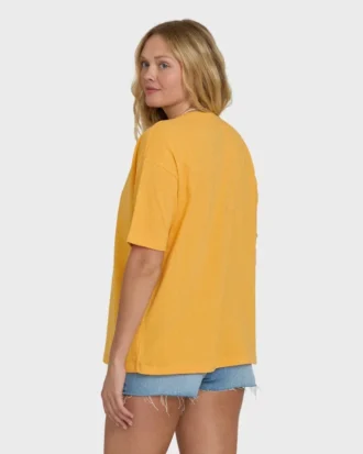 Balance of Waves kortärmad stickad T-shirt