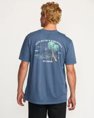Better Premium Wave Wash shorts med kort ärm T-shirt