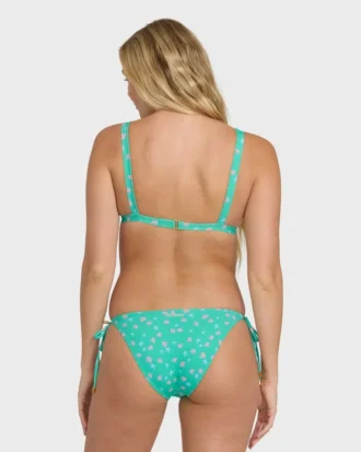 Bikinitrosor med knytband i tropiskt mönster