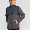 Boundary Blocked Mockneck Sweatshirt Boundary Blocked Mockneck Sweatshirt