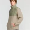 Boundary Blocked Mockneck Sweatshirt Boundary Blocked Mockneck Sweatshirt