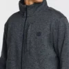 Boundary mock neck-tröja med dragkedja Boundary mock neck-tröja med dragkedja