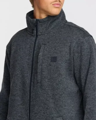 Boundary mock neck-tröja med dragkedja Boundary mock neck-tröja med dragkedja