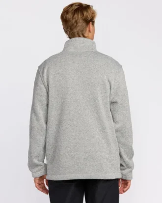Boundary mock neck-tröja med dragkedja Boundary mock neck-tröja med dragkedja