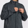 Boundary mock neck-tröja med dragkedja Boundary mock neck-tröja med dragkedja