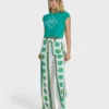 Coastal Crush-byxor med elastisk midja