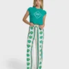 Coastal Crush-byxor med elastisk midja