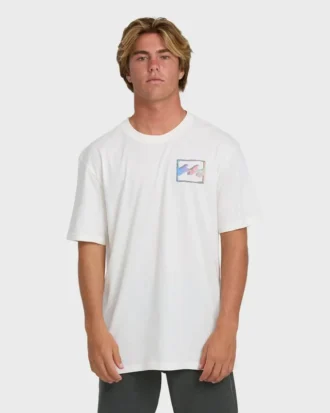 Crayon Wave Premium kortärmad stickad T-shirt