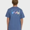 Crayon Wave Premium kortärmad stickad T-shirt