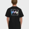 Crayon Wave Premium kortärmad stickad T-shirt
