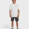 Crayon Wave Premium kortärmad stickad T-shirt
