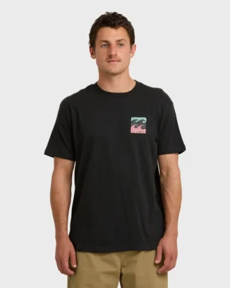 Crayon Wave Premium kortärmad T-shirt