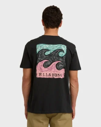 Crayon Wave Premium kortärmad T-shirt