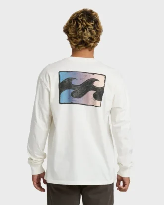 Crayon Wave Premium långärmad T-shirt