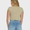 Daily Tee Yd kortärmad stickad T-shirt i shorts Daily Tee Yd kortärmad stickad T-shirt i shorts