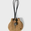 Date Palm Crossbody Mini Straw Tote