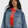 Denim-arbetsrock Denim-arbetsrock