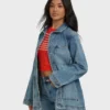 Denim-arbetsrock Denim-arbetsrock