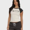 Des Tropic kortärmad raglan-top Des Tropic kortärmad raglan-top