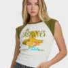 Des Tropic kortärmad raglan-top Des Tropic kortärmad raglan-top