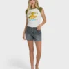 Des Tropic kortärmad raglan-top Des Tropic kortärmad raglan-top