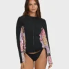 Dreamy Daze Rashguard med dragkedja fram och långa ärmar Dreamy Daze Rashguard med dragkedja fram och långa ärmar