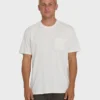 Essential Wave Washed Premium kortärmad T-shirt med ficka