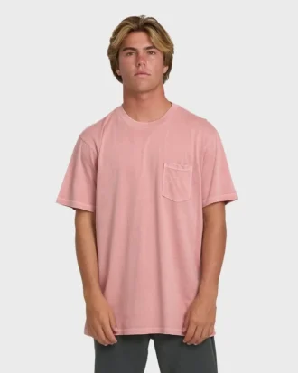 Essential Wave Washed Premium kortärmad T-shirt med ficka Essential Wave Washed Premium kortärmad T-shirt med ficka