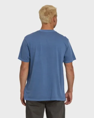 Essential Wave Washed Premium kortärmad T-shirt med ficka