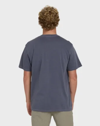 Essential Wave Washed Premium kortärmad T-shirt med ficka