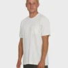 Essential Wave Washed Premium kortärmad T-shirt med ficka