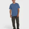 Essential Wave Washed Premium kortärmad T-shirt med ficka