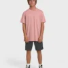Essential Wave Washed Premium kortärmad T-shirt med ficka