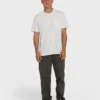 Essential Wave Washed Premium kortärmad T-shirt med ficka