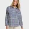 Fadeaway långärmad corduroy-shacket Fadeaway långärmad corduroy-shacket