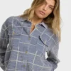 Fadeaway långärmad corduroy-shacket Fadeaway långärmad corduroy-shacket
