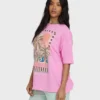 Feel the Heat kortärmad stickad T-shirt