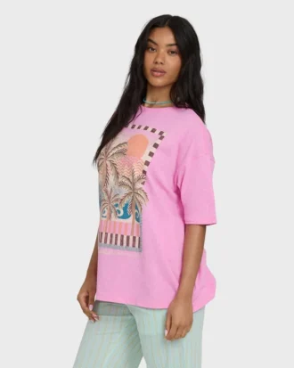 Feel the Heat kortärmad stickad T-shirt