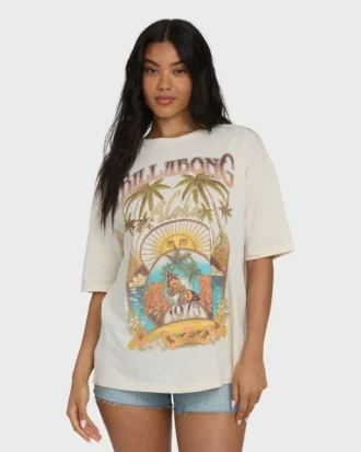 Forever Dawn kortärmad stickad T-shirt