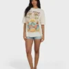 Forever Dawn kortärmad stickad T-shirt Forever Dawn kortärmad stickad T-shirt