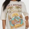 Forever Dawn kortärmad stickad T-shirt Forever Dawn kortärmad stickad T-shirt