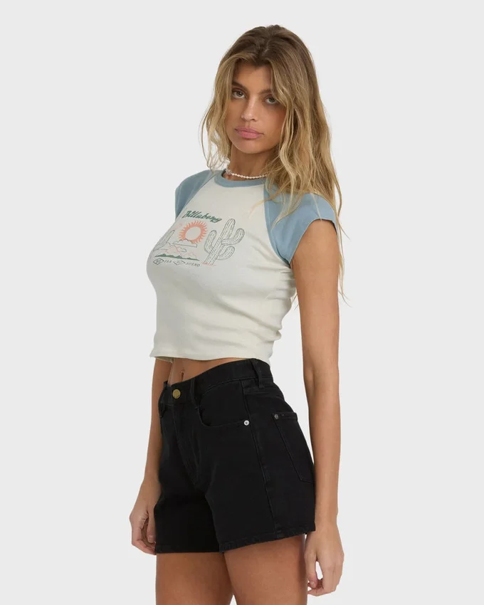 Forever Had kortärmad raglan-T-shirt Forever Had kortärmad raglan-T-shirt