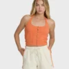 Friday Night stickad halterneck-top Friday Night stickad halterneck-top
