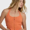 Friday Night stickad halterneck-top Friday Night stickad halterneck-top